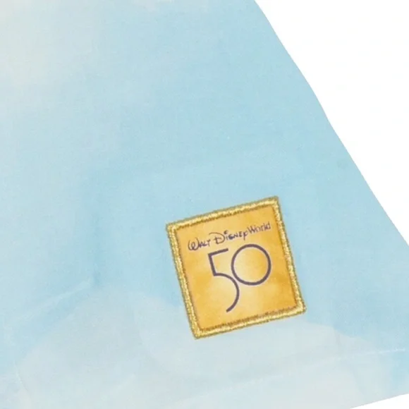 Disney Castle Button Down  50th Anniversary Medium - Picture 5 of 8